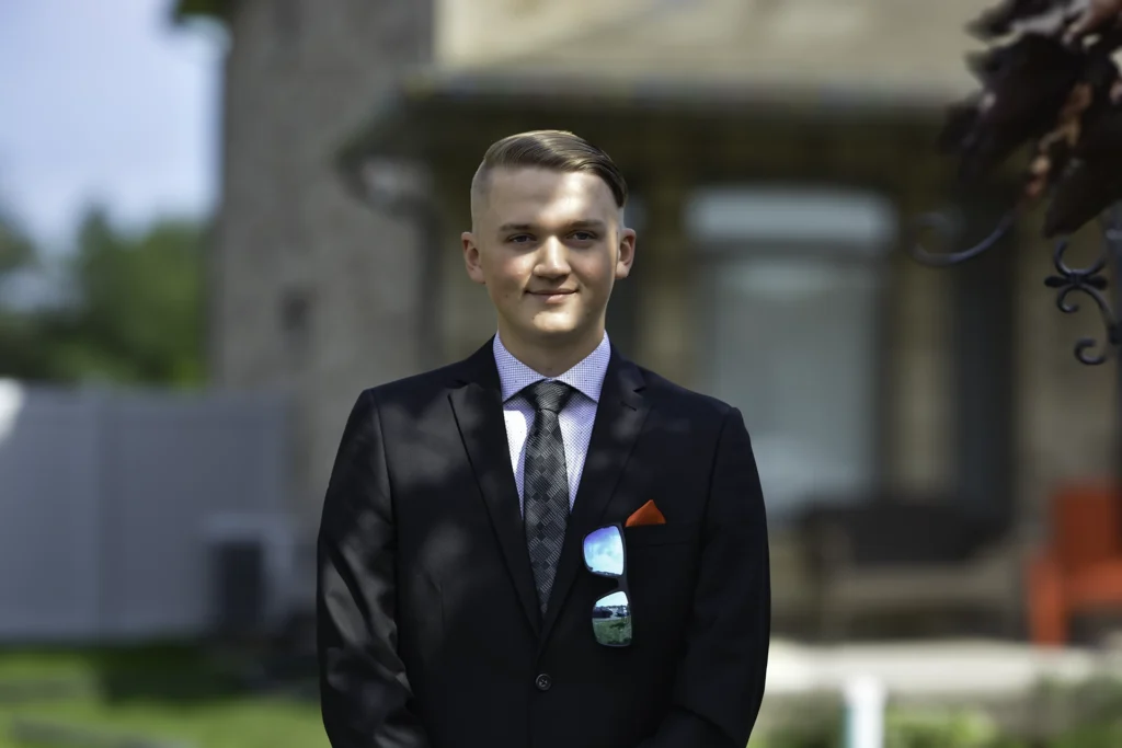 Matt Gustavel Graphic Designer in Kingston Ontario Canada Portrait