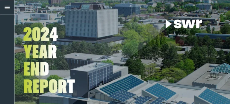Sustainable Waterloo Region Year End Report 2024 hero image, designed by Matt Gustavel.